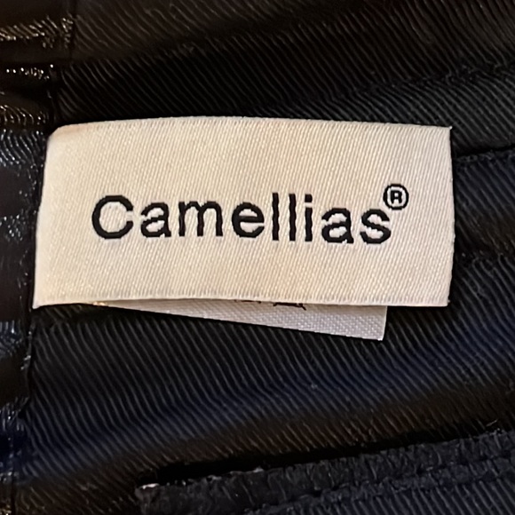 Camellias Pinup Waist Corset EMO/Goth Underbust Steel Boned Foral Corset - Picture 9 of 12